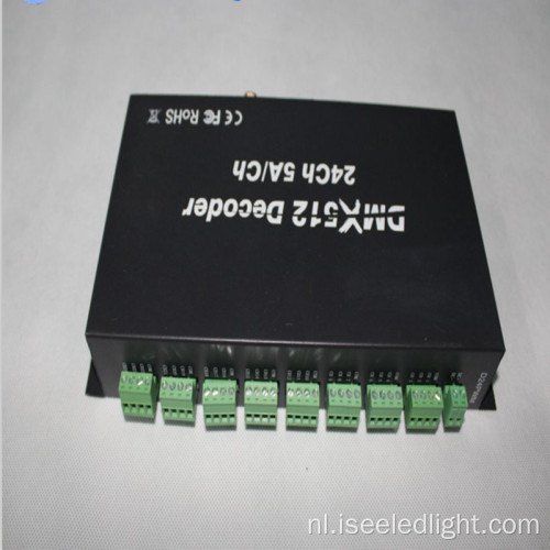 DMX -decoder voor LED -lampen